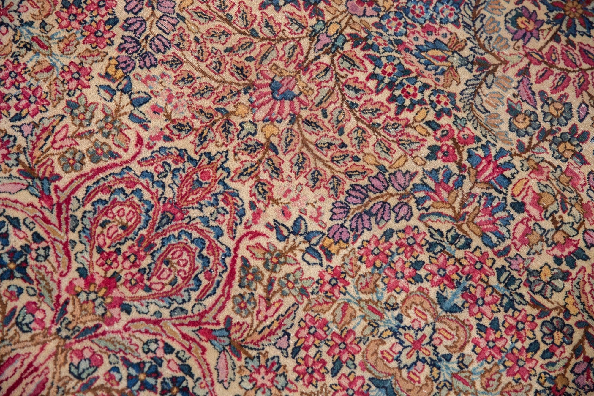 11.5x19.5 Vintage Lavar Kerman Carpet