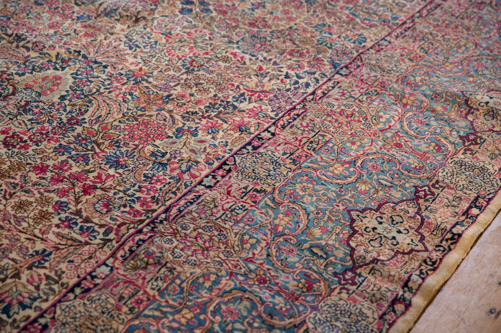 11.5x19.5 Vintage Lavar Kerman Carpet
