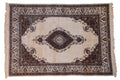 6.5x9 Vintage Tabriz Carpet