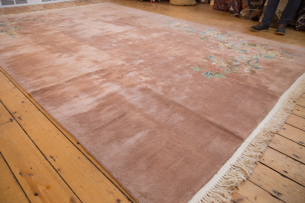 8.5x12 Vintage Japanese Art Deco Design Carpet