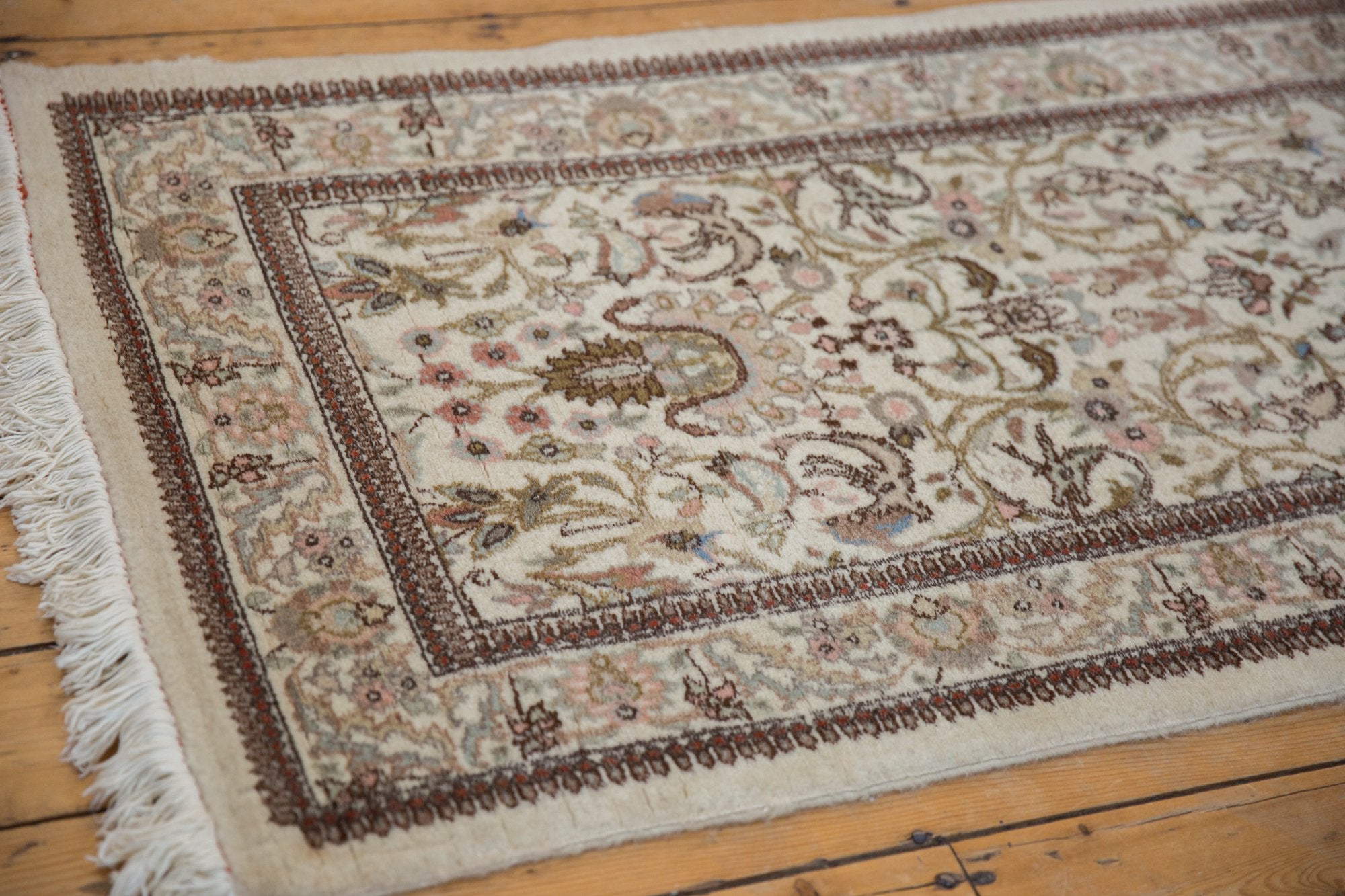 3x14 Vintage Tabriz Rug Runner