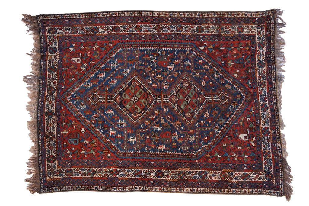 5x6.5 Vintage Shiraz Rug