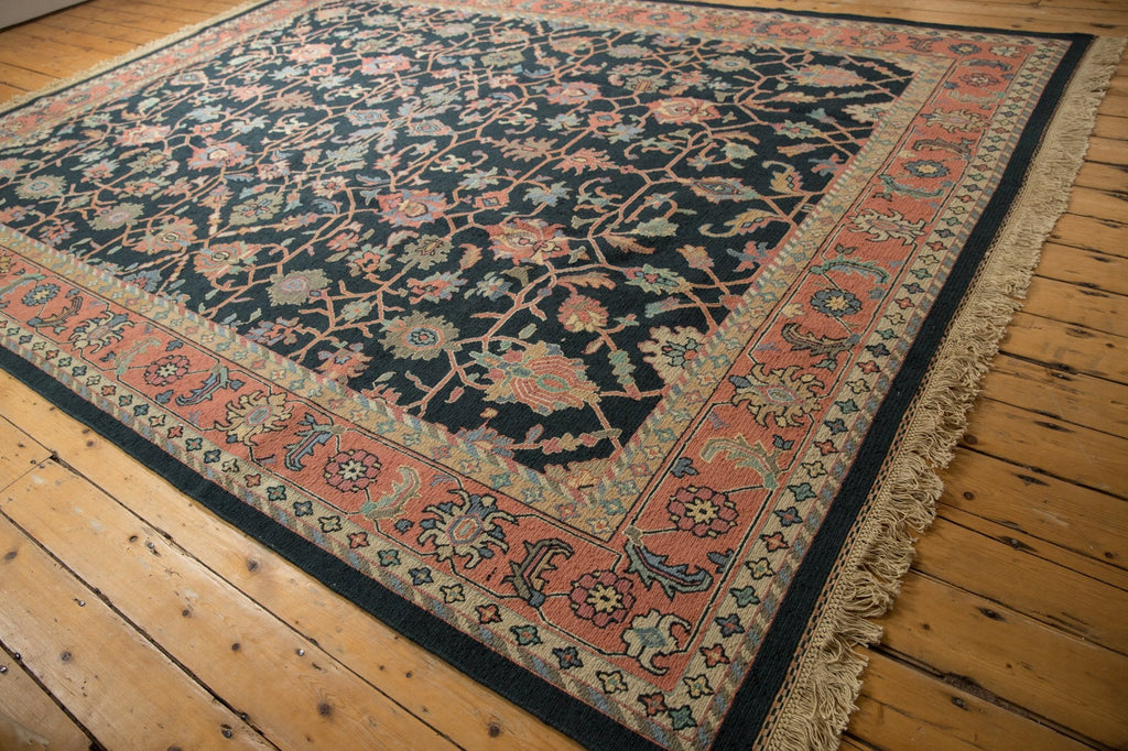 RESERVED 9x12 Vintage Serapi Indian Soumac Design Carpet
