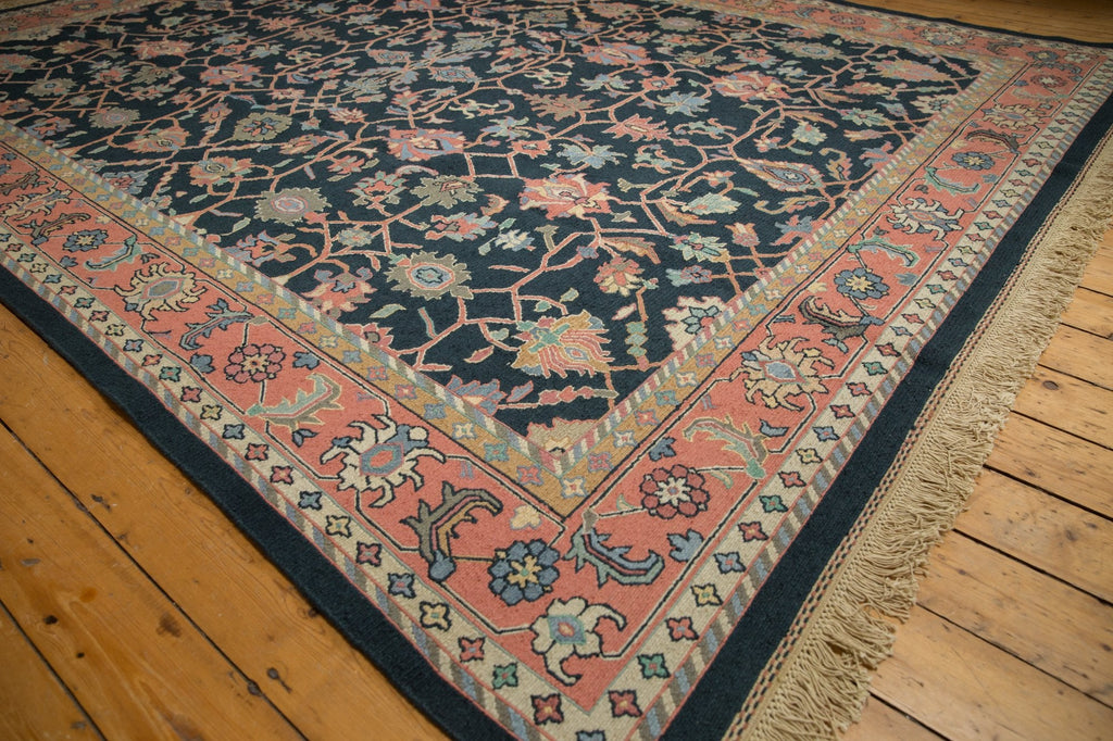 RESERVED 9x12 Vintage Serapi Indian Soumac Design Carpet