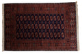 5.5x8 Vintage Fine Pakistani Bokhara Design Carpet