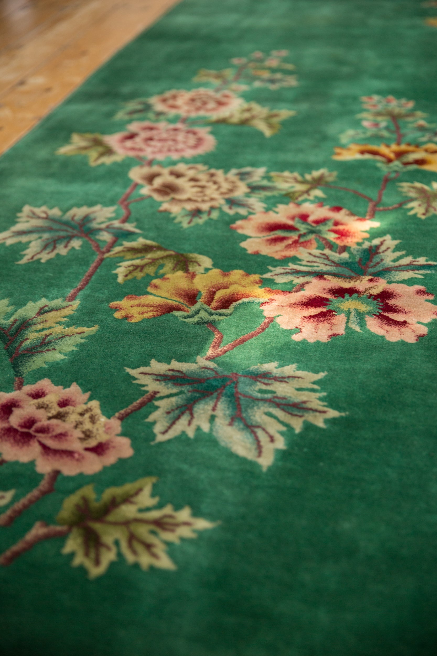 8x9.5 Vintage Nichols Art Deco Carpet