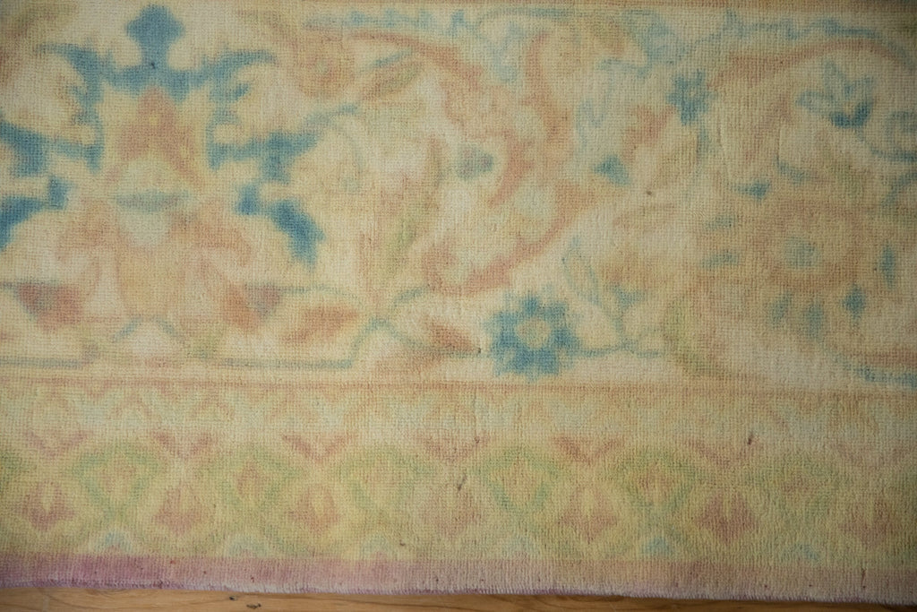 10x14 Vintage Distressed Bulgarian Polonaise Design Carpet