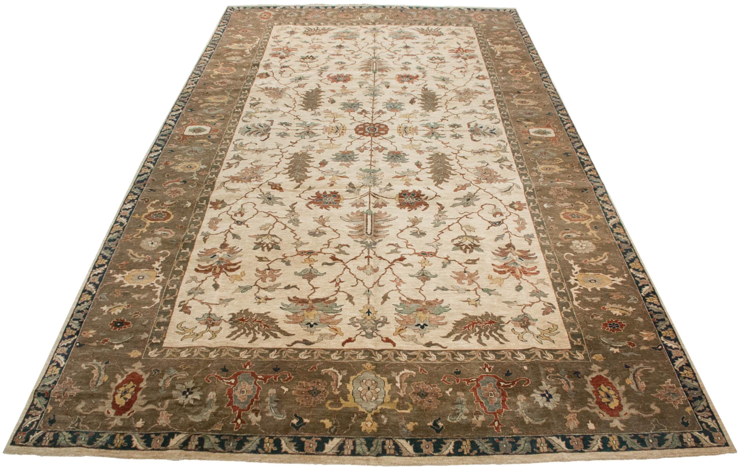 12x20 New Indian Serapi Design Carpet