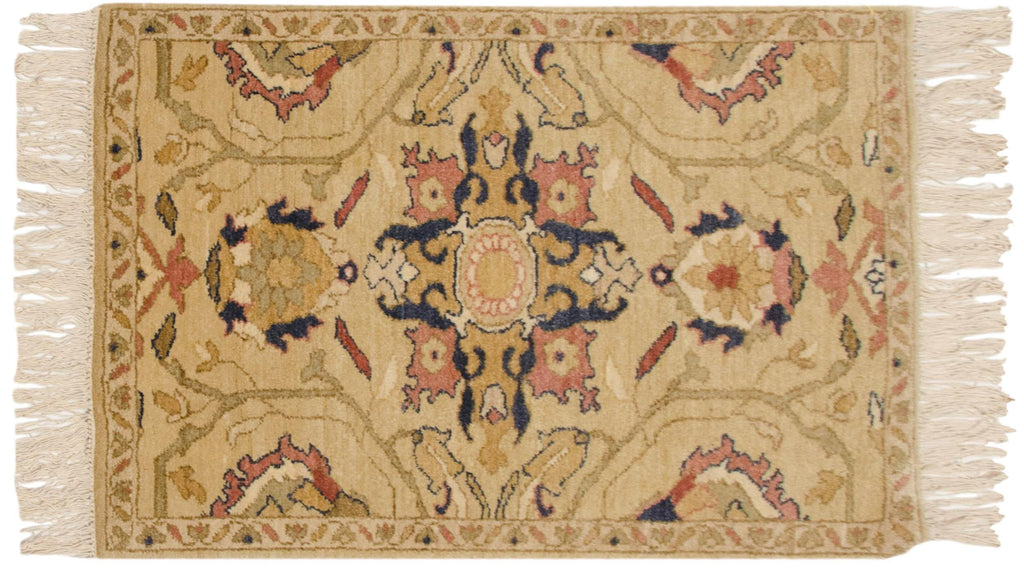 2x3 Vintage Armenian Sultanabad Design Rug Mat