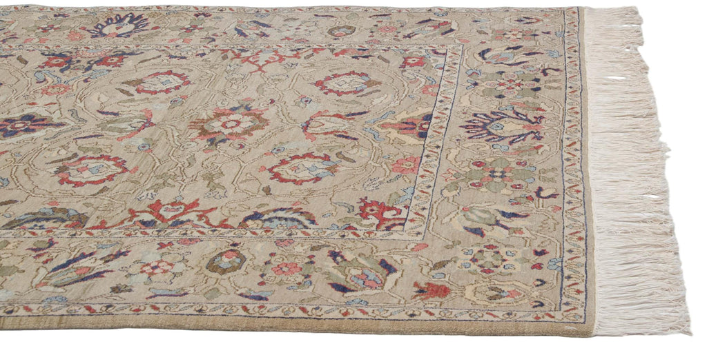 6x9 Vintage Armenian Sultanabad Design Carpet