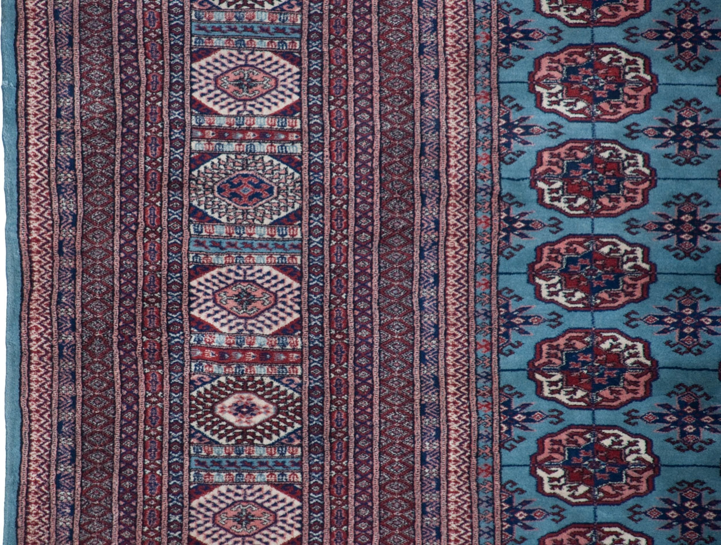 12x17.5 Vintage Fine Bokhara Carpet