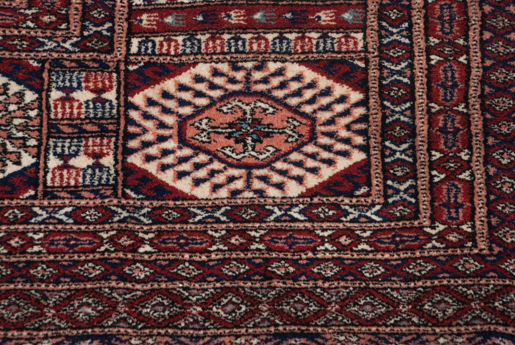 12x17.5 Vintage Fine Bokhara Carpet