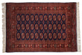 4x6 Vintage Fine Bokhara Rug