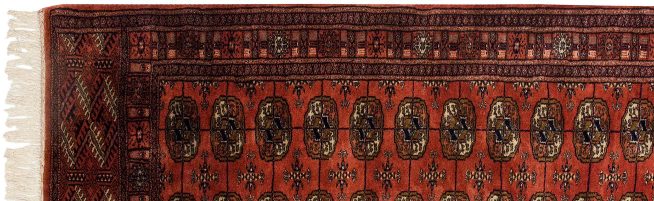2.5x24.5 Vintage Fine Bokhara Rug Runner