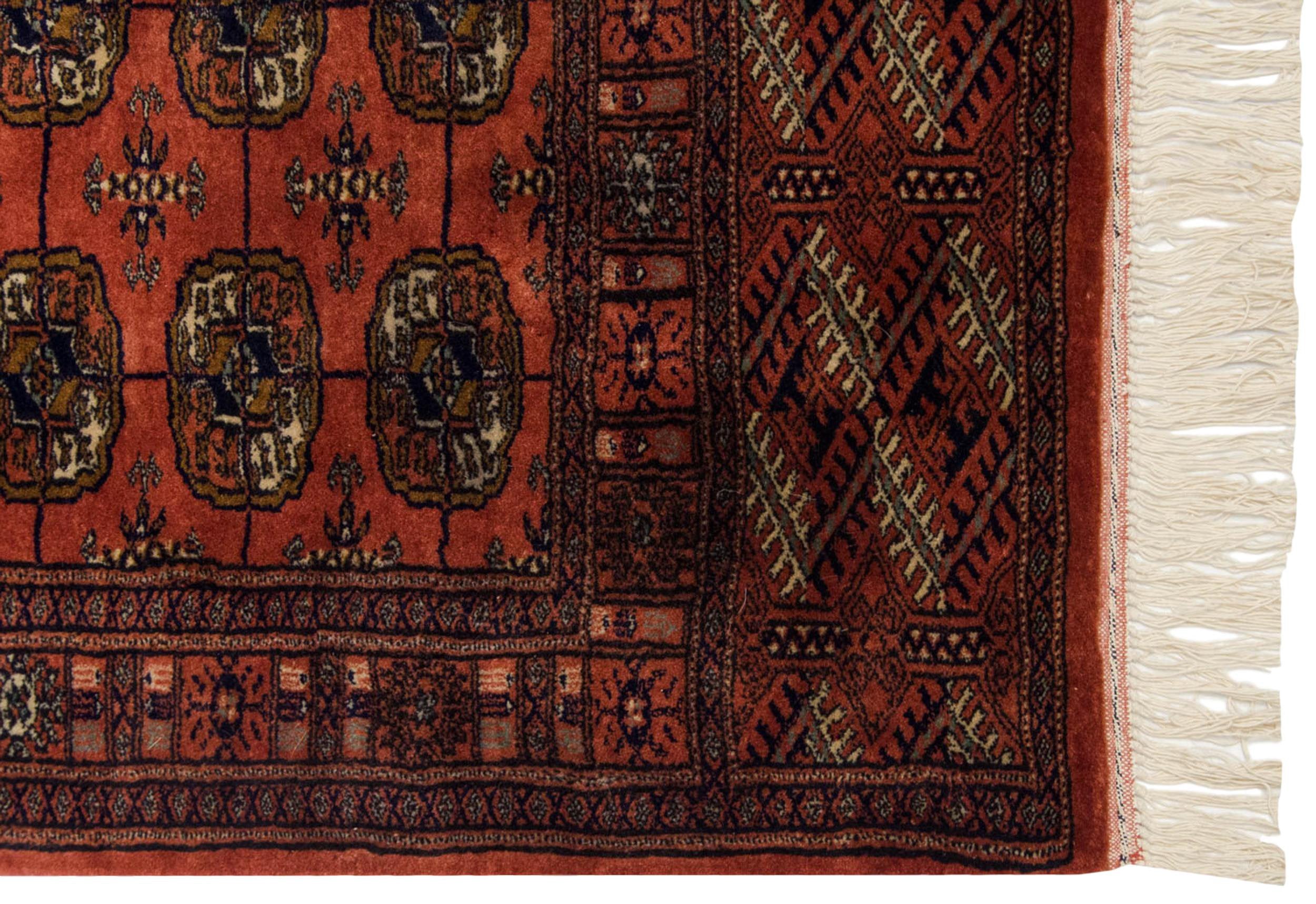 2.5x24.5 Vintage Fine Bokhara Rug Runner