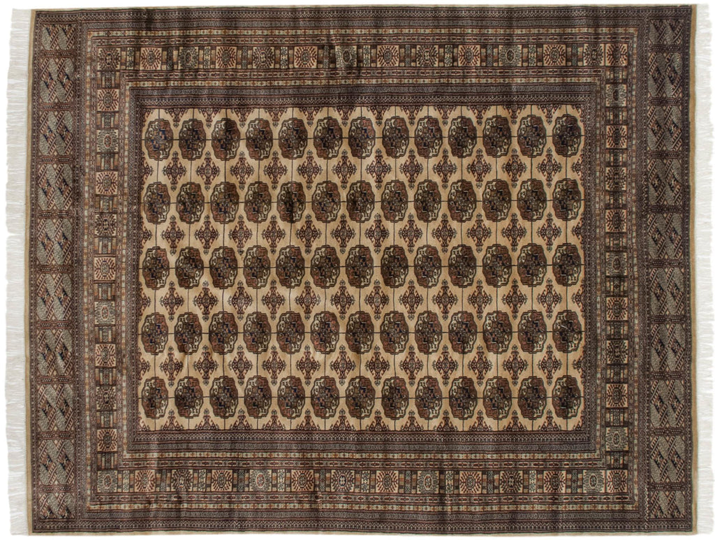 8x10 Vintage Fine Bokhara Carpet