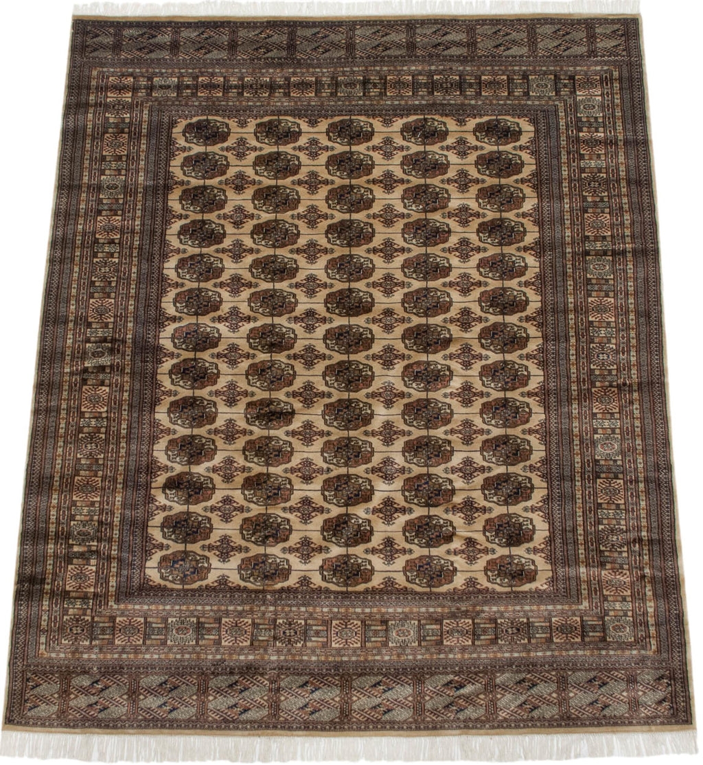 8x10 Vintage Fine Bokhara Carpet