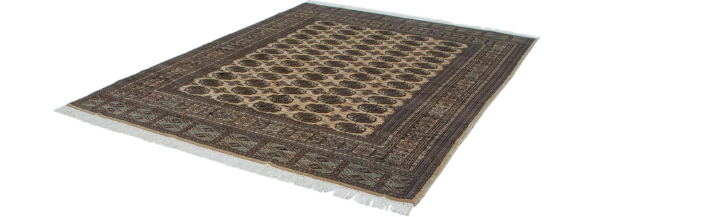 8x10 Vintage Fine Bokhara Carpet