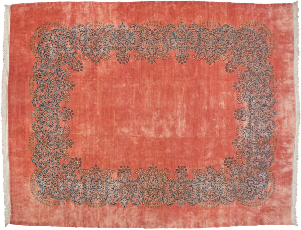 11x14 Vintage Fine Kerman Carpet