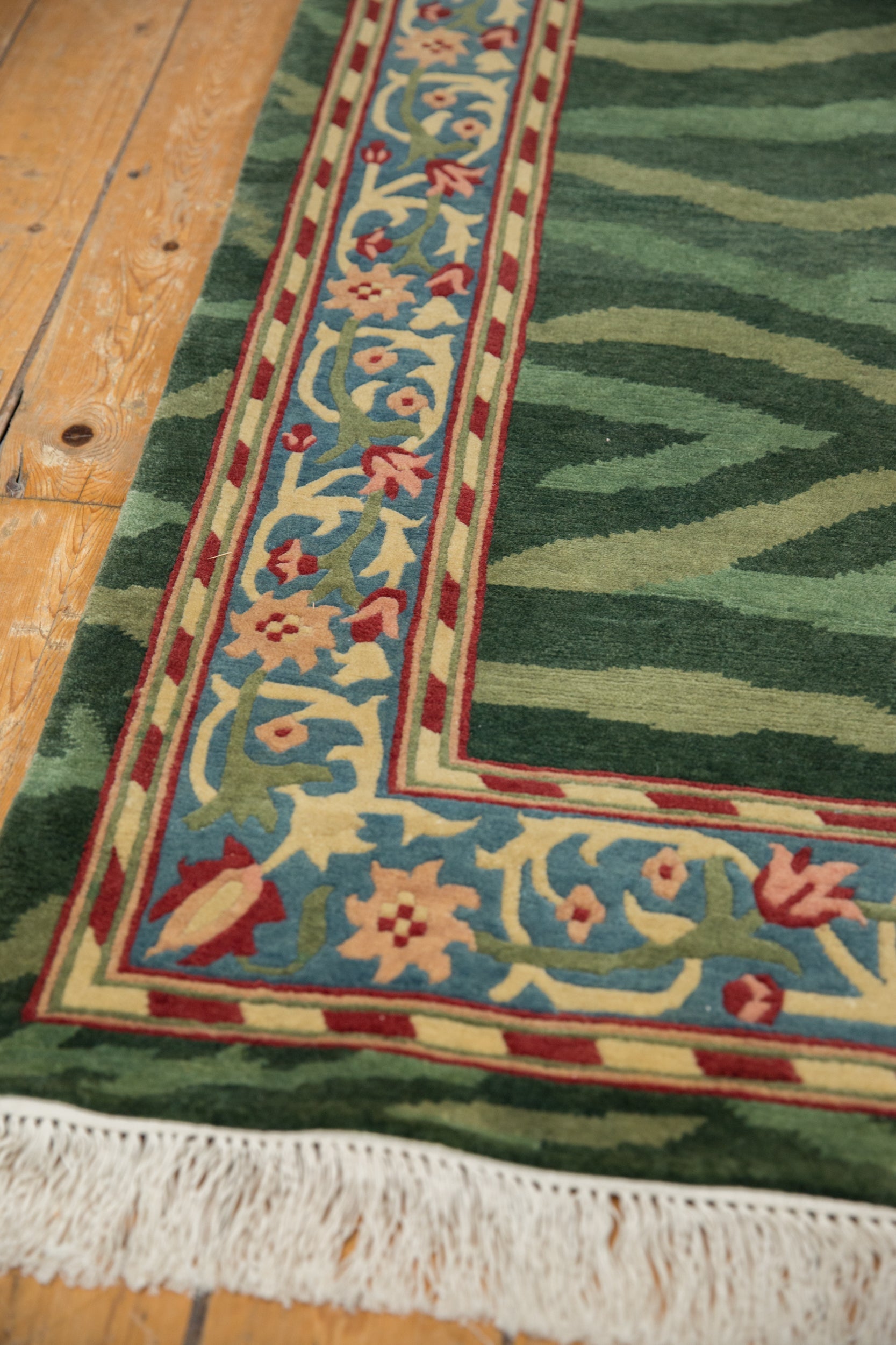 2.5x12 Vintage Indian Arts And Crafts Design Rug Runner