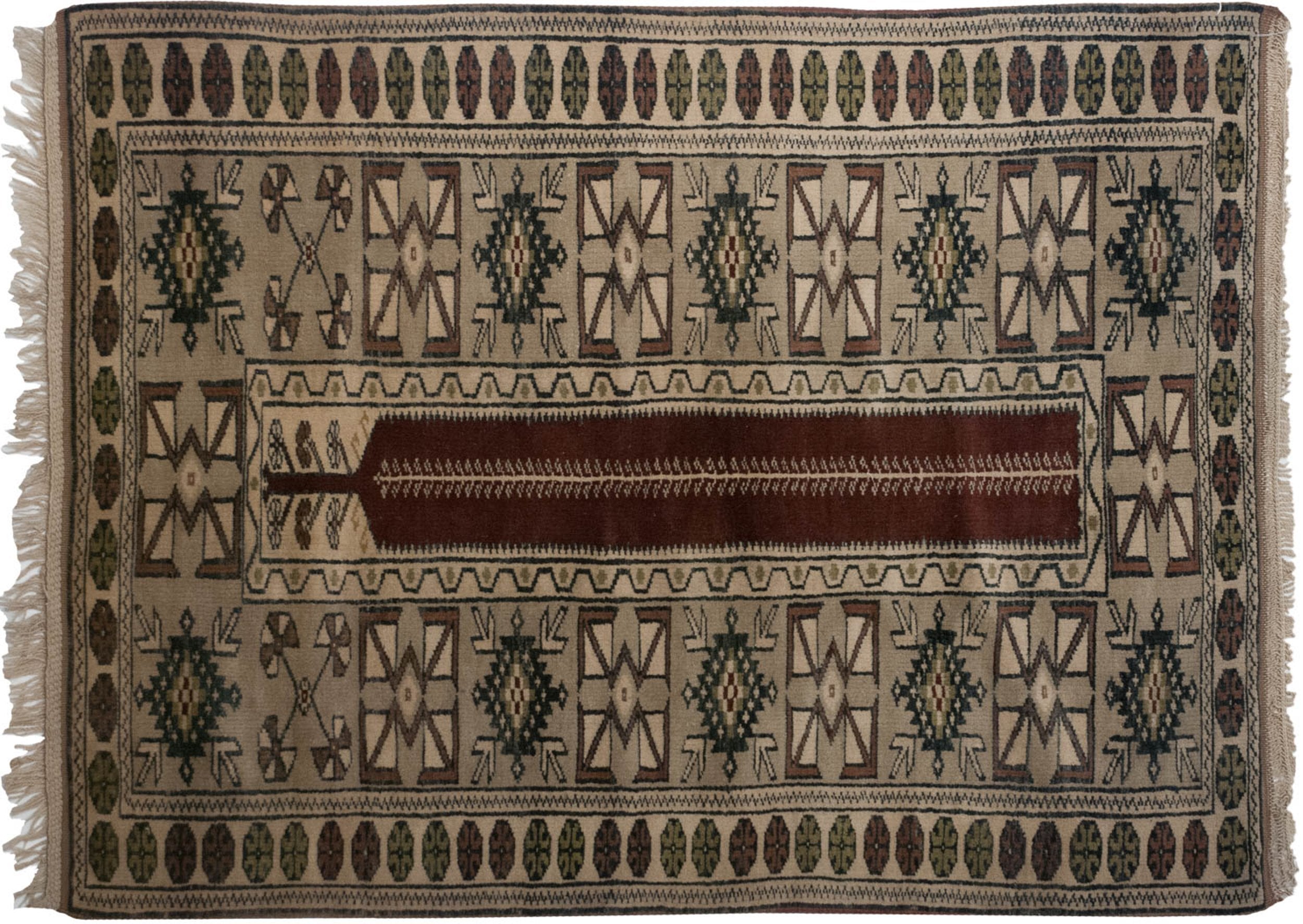 3x4.5 Vintage Melas Rug