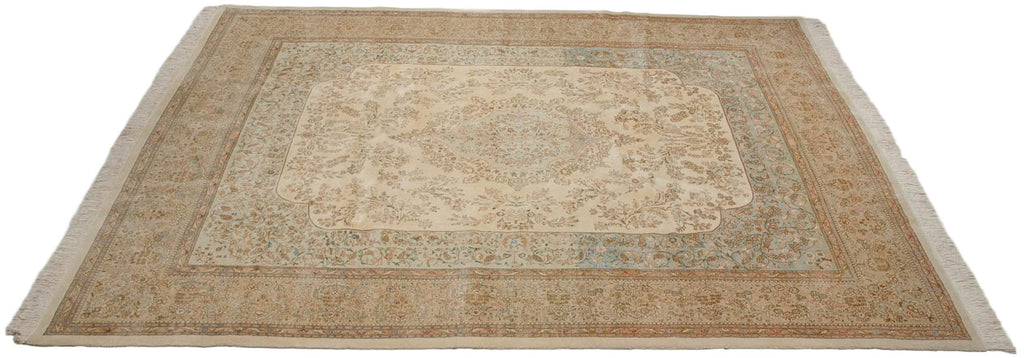 10.5x13.5 Vintage Tabriz Carpet