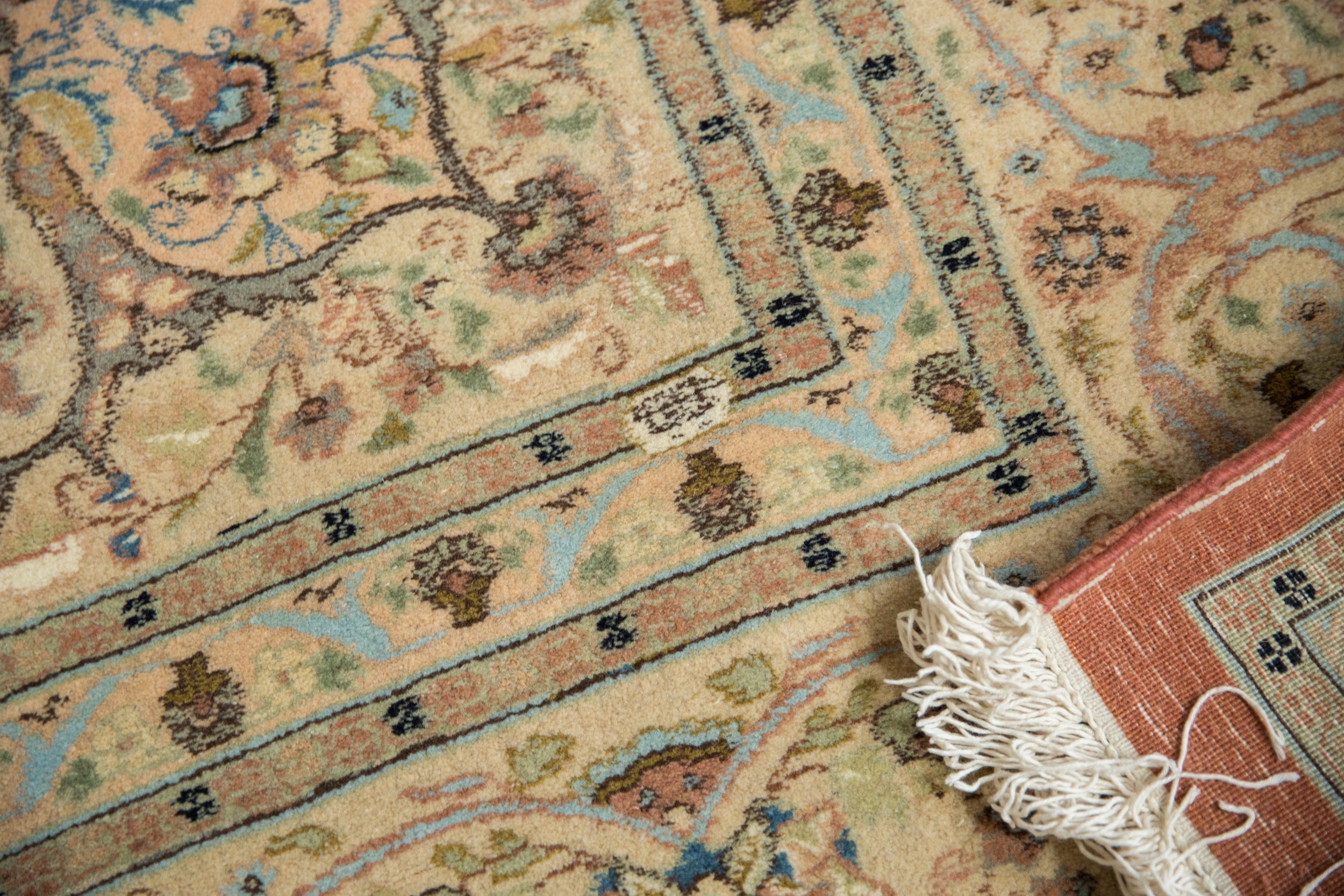10x14.5 Vintage Tabriz Carpet