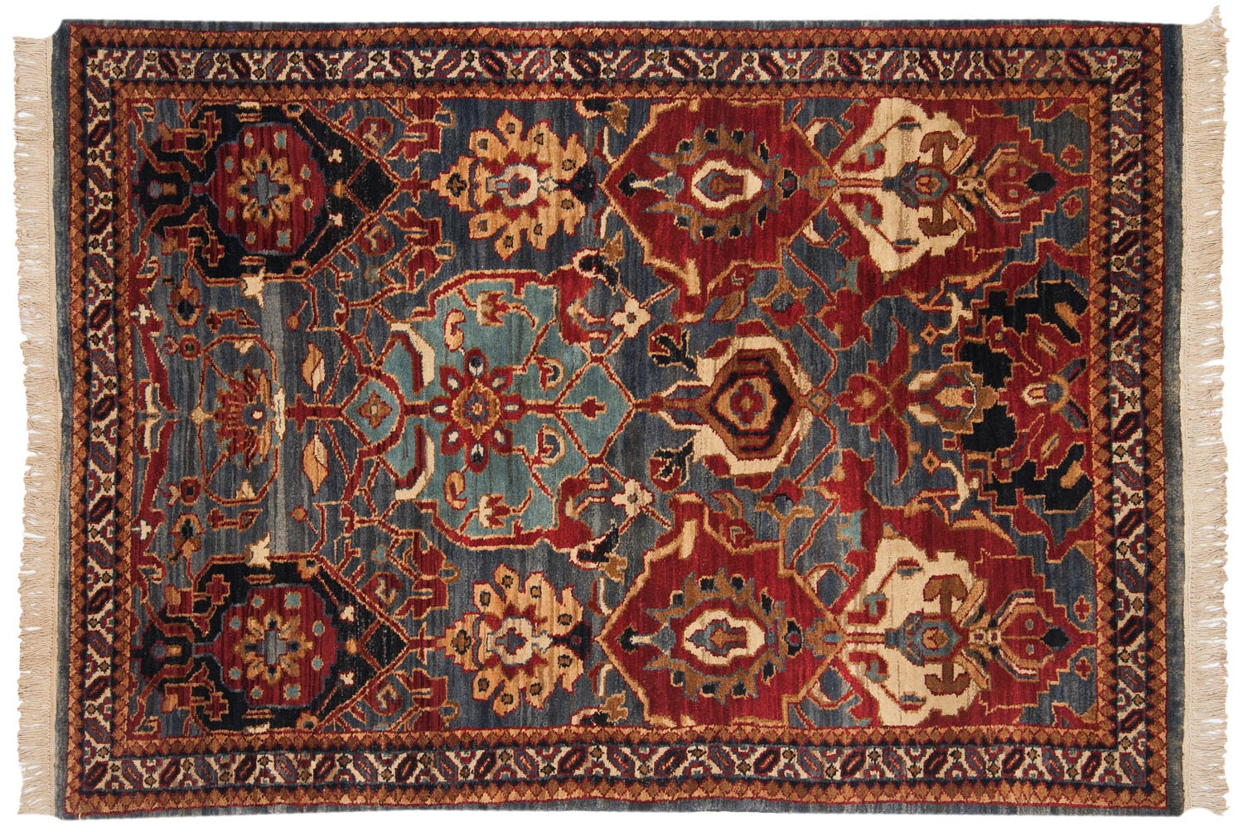 4x6 Vintage Agra Rug