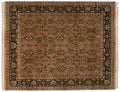 8x10 Vintage Indian Heriz Design Carpet