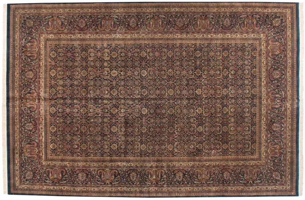 11.5x18 Vintage Indian Doroksh Design Carpet