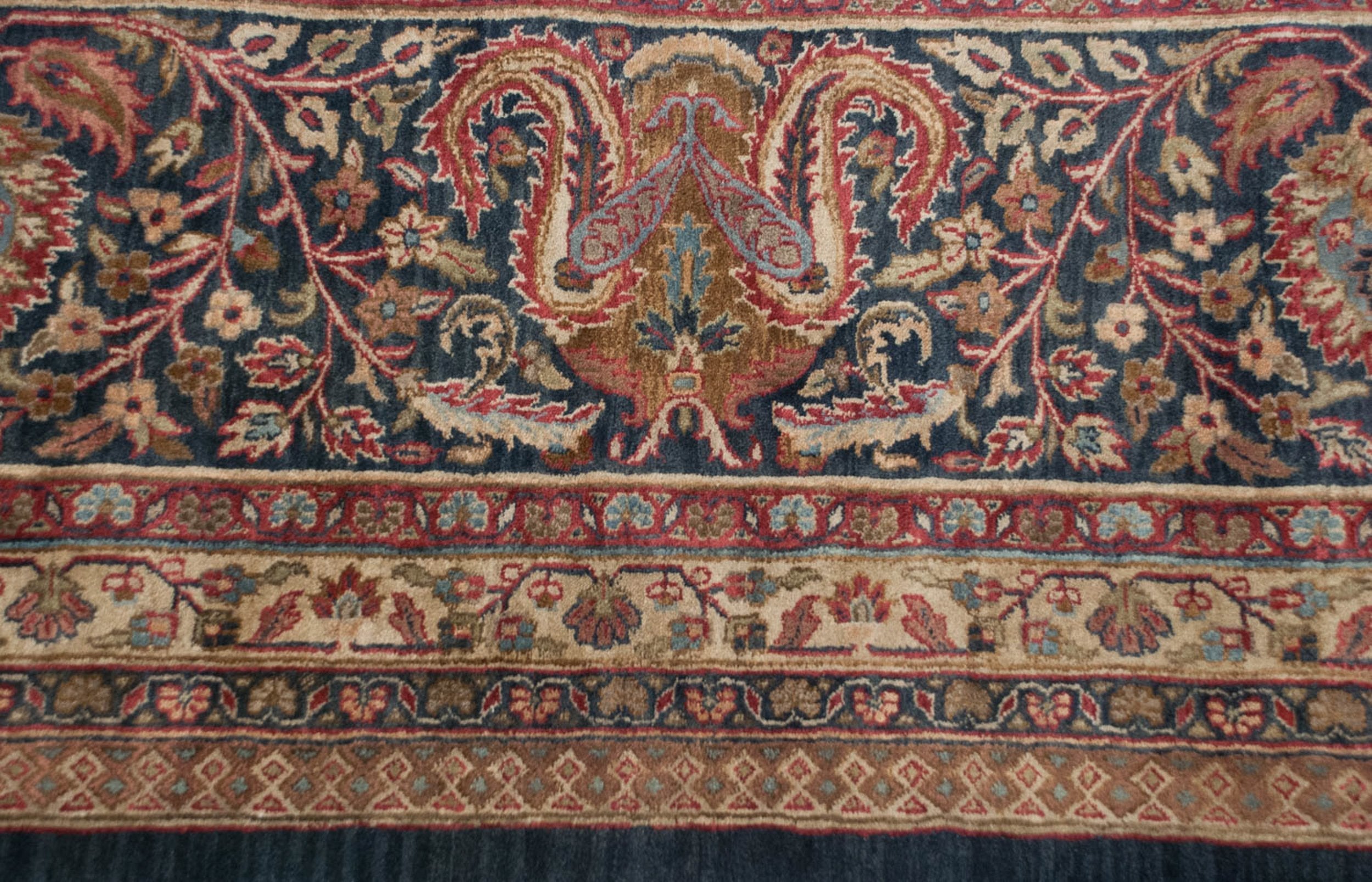 11.5x18 Vintage Indian Doroksh Design Carpet