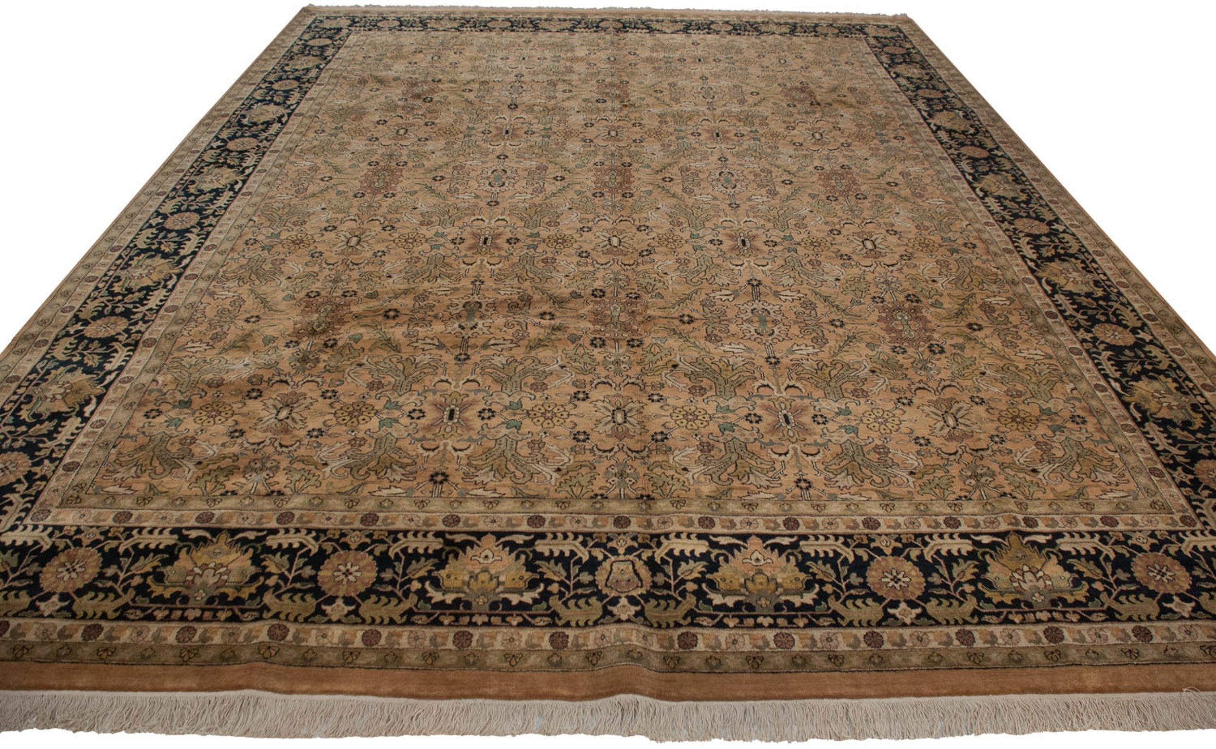 11.5x15 New Indian Heriz Design Carpet