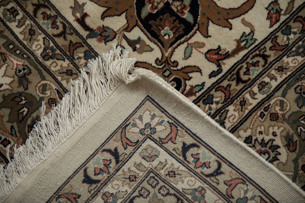 8x8 New Indian Isfahan Design Square Carpet