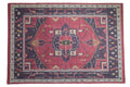 6x9 Vintage Stone Wash Dhurrie Carpet