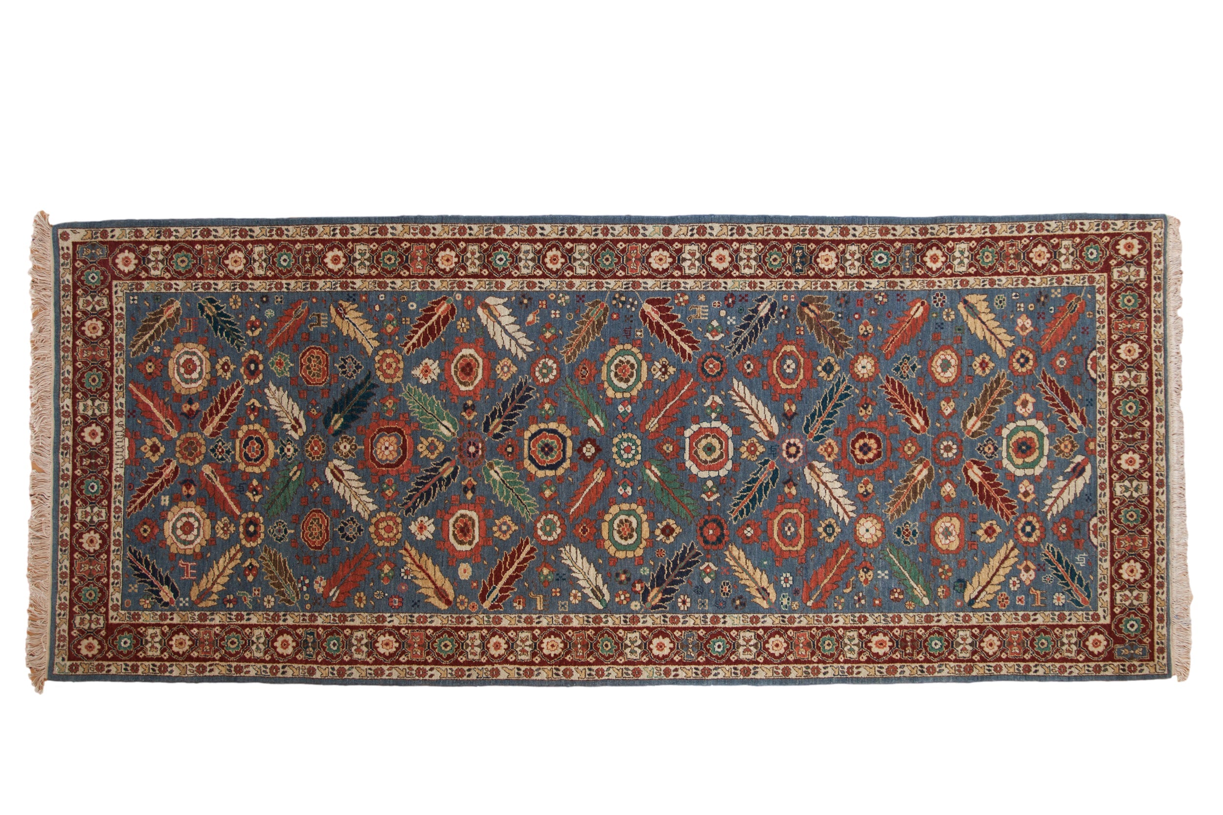 5x12 Vintage Armenian Veramin Design Rug Runner