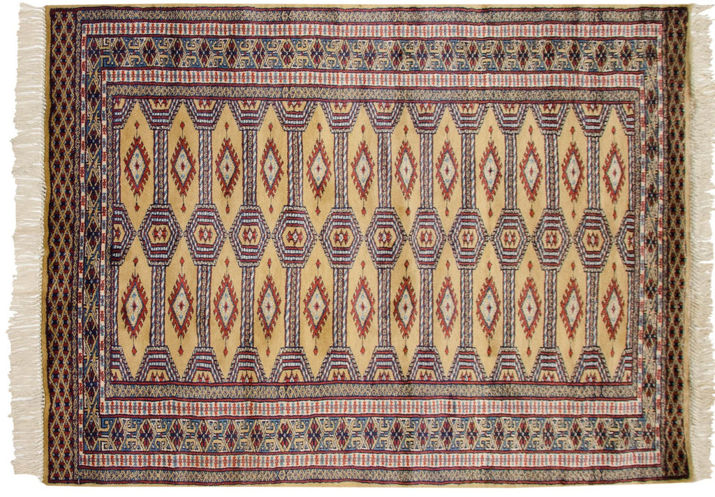 3x4.5 Vintage Fine Pakistani Turkmen Design Rug