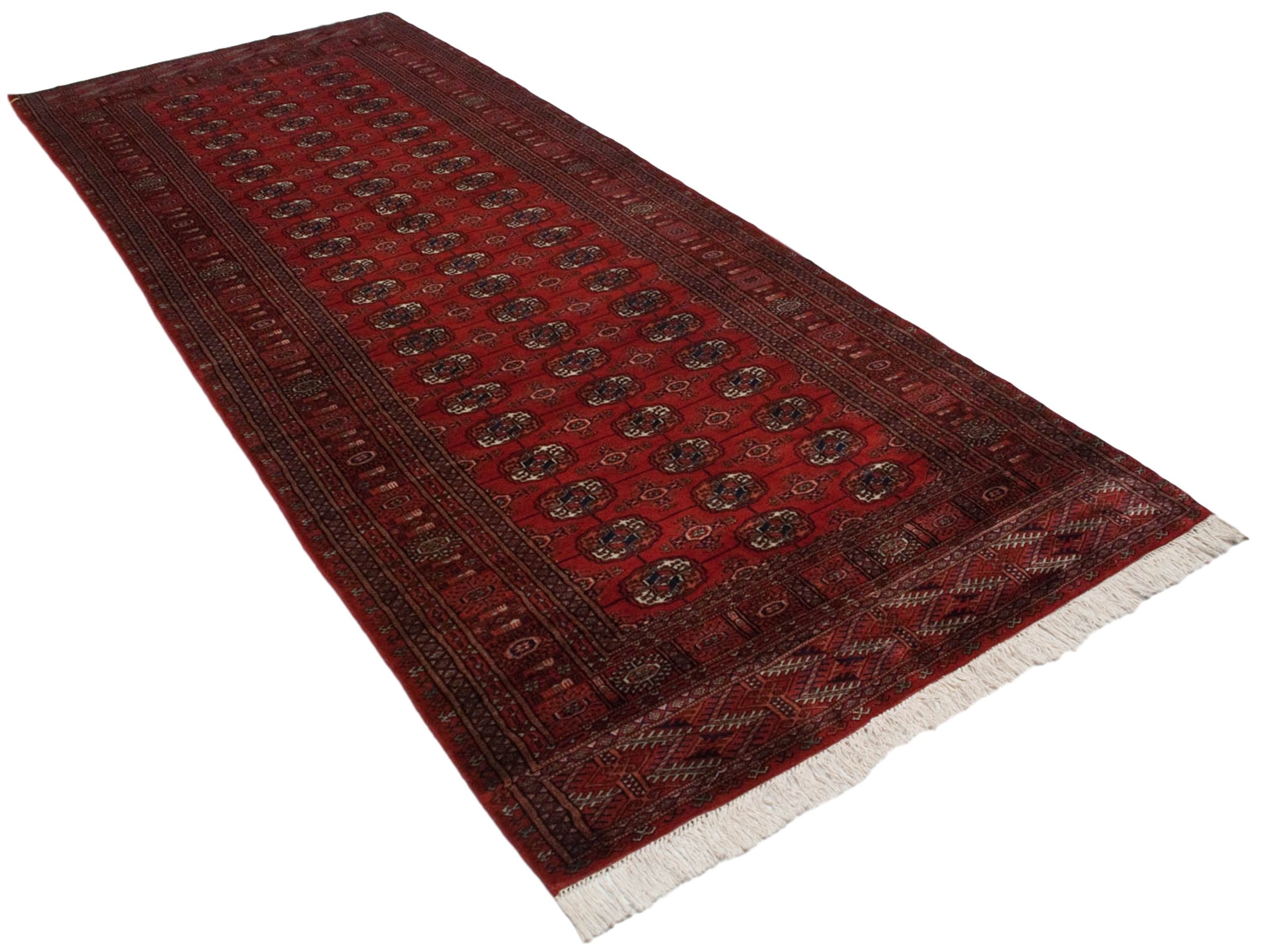 4.5x11 Vintage Fine Bokhara Rug Runner