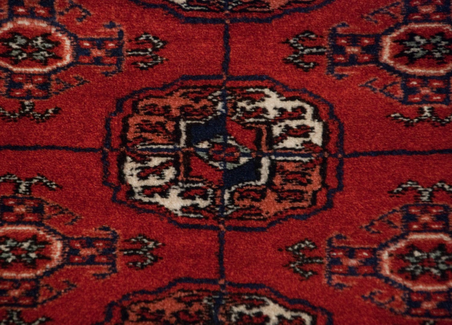 4.5x11 Vintage Fine Bokhara Rug Runner