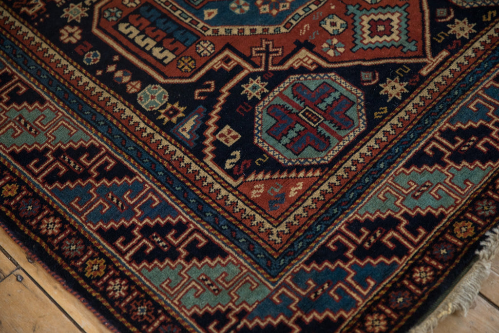 4.5x7 Vintage Indian Caucasian Design Rug
