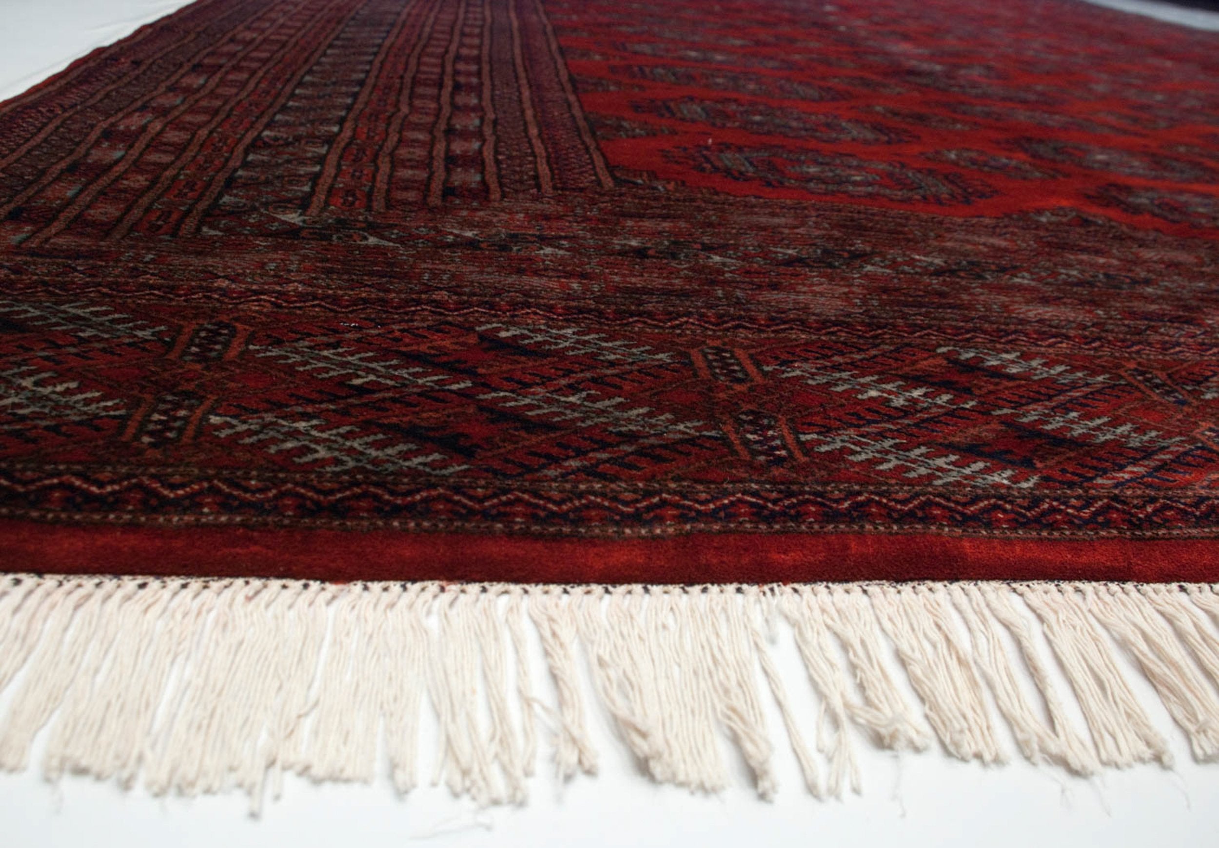 10x14.5 Vintage Fine Pakistani Turkmen Design Carpet