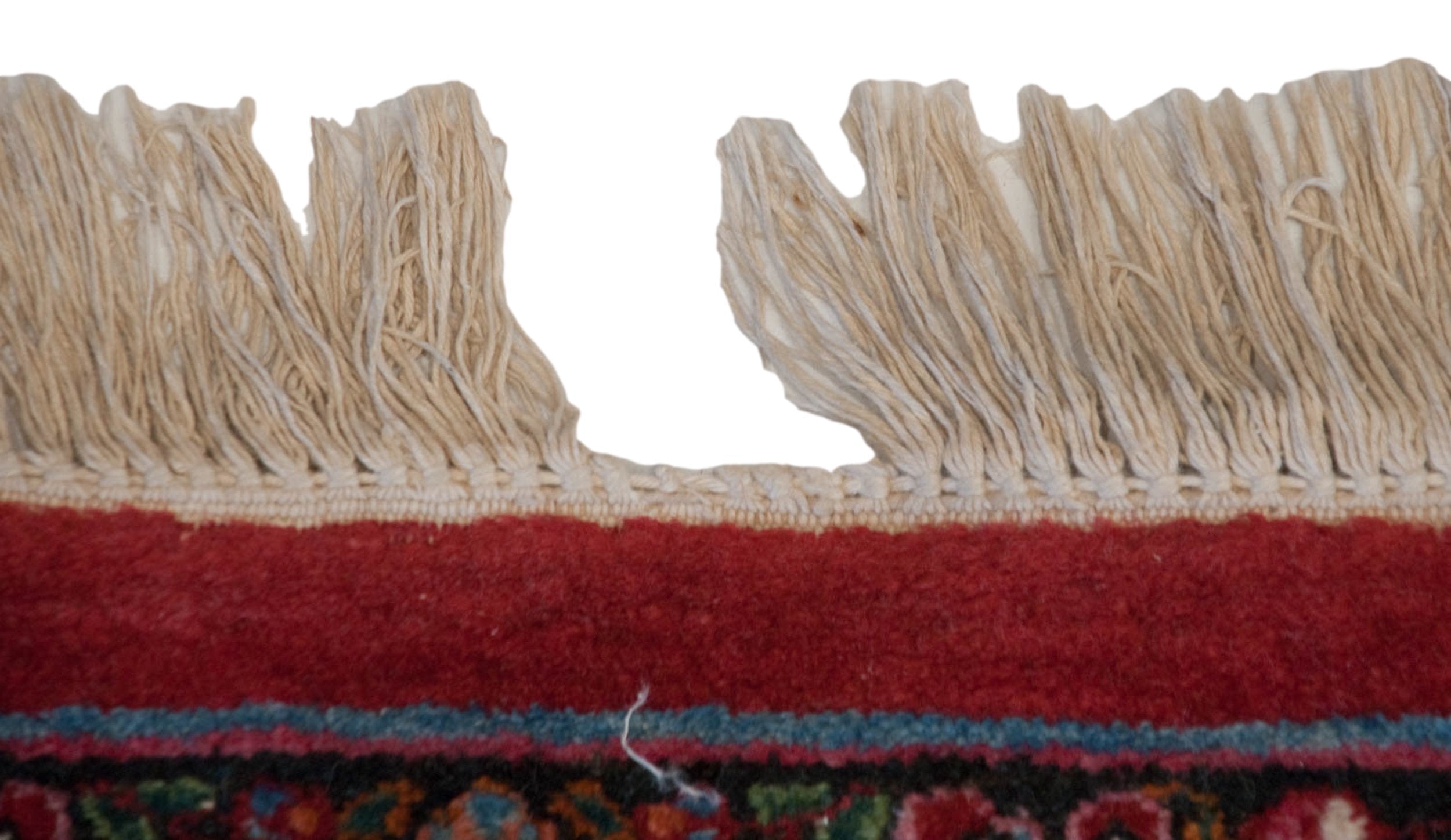 12x19.5 Vintage Fine Meshed Carpet