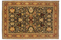 9.5x14.5 Fine Indian Serapi Design Carpet