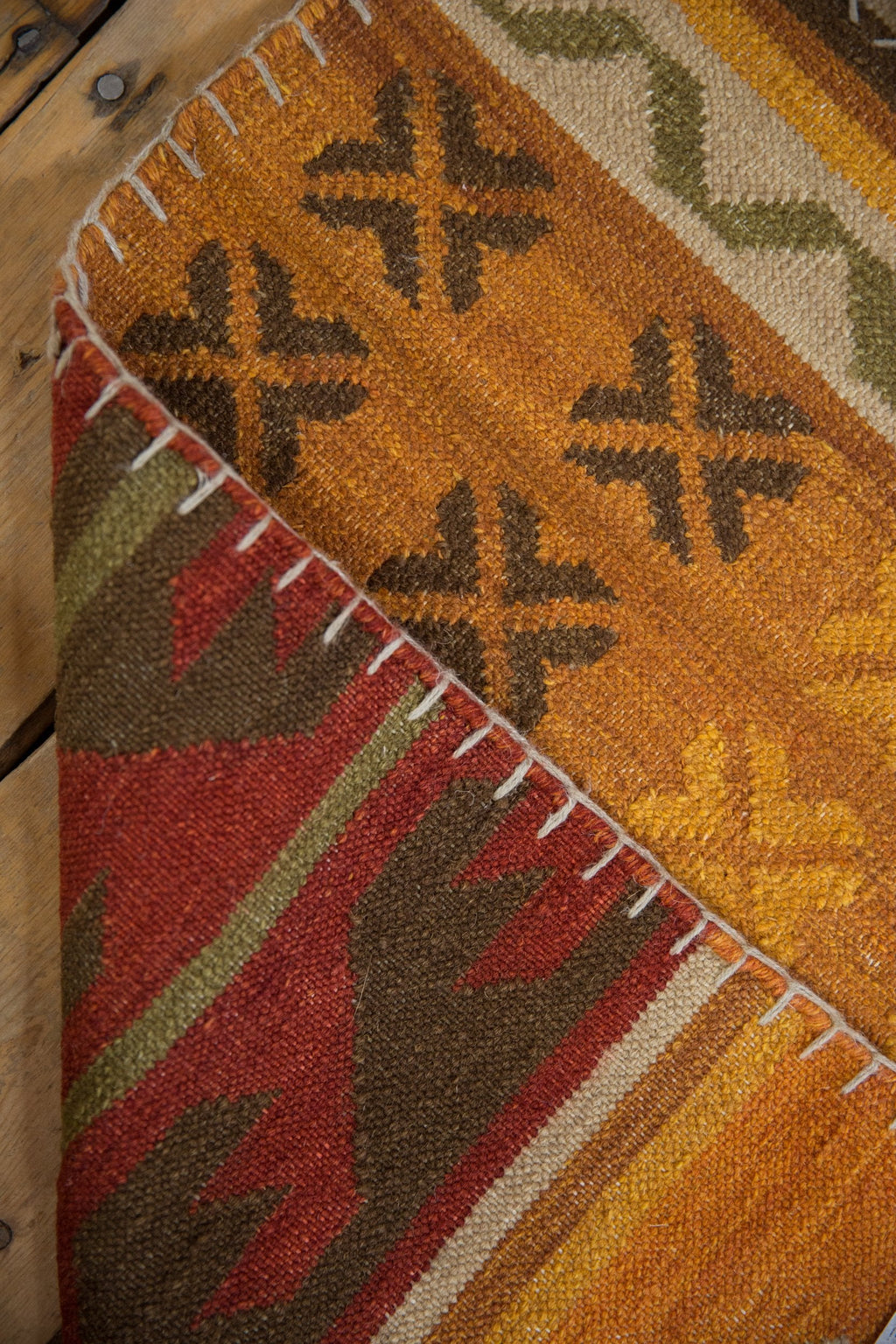 3x11.5 New Patchwork Kilim Rug Runner