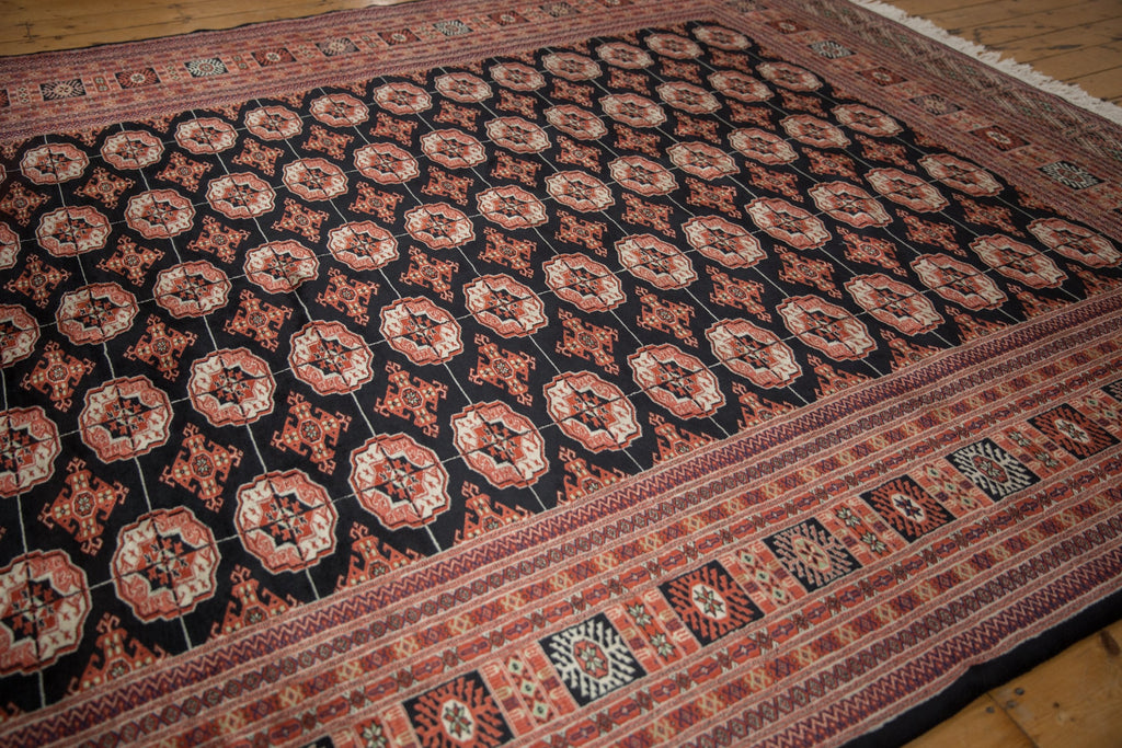 8.5x10.5 Vintage Fine Bokhara Carpet