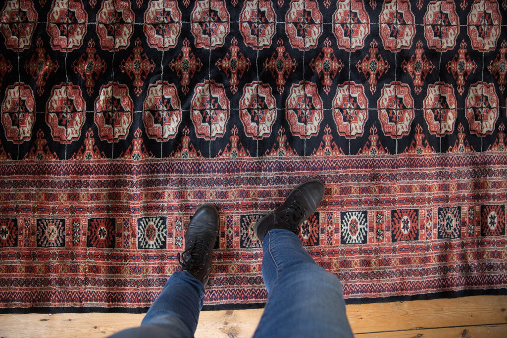 8x10 Vintage Fine Bokhara Carpet