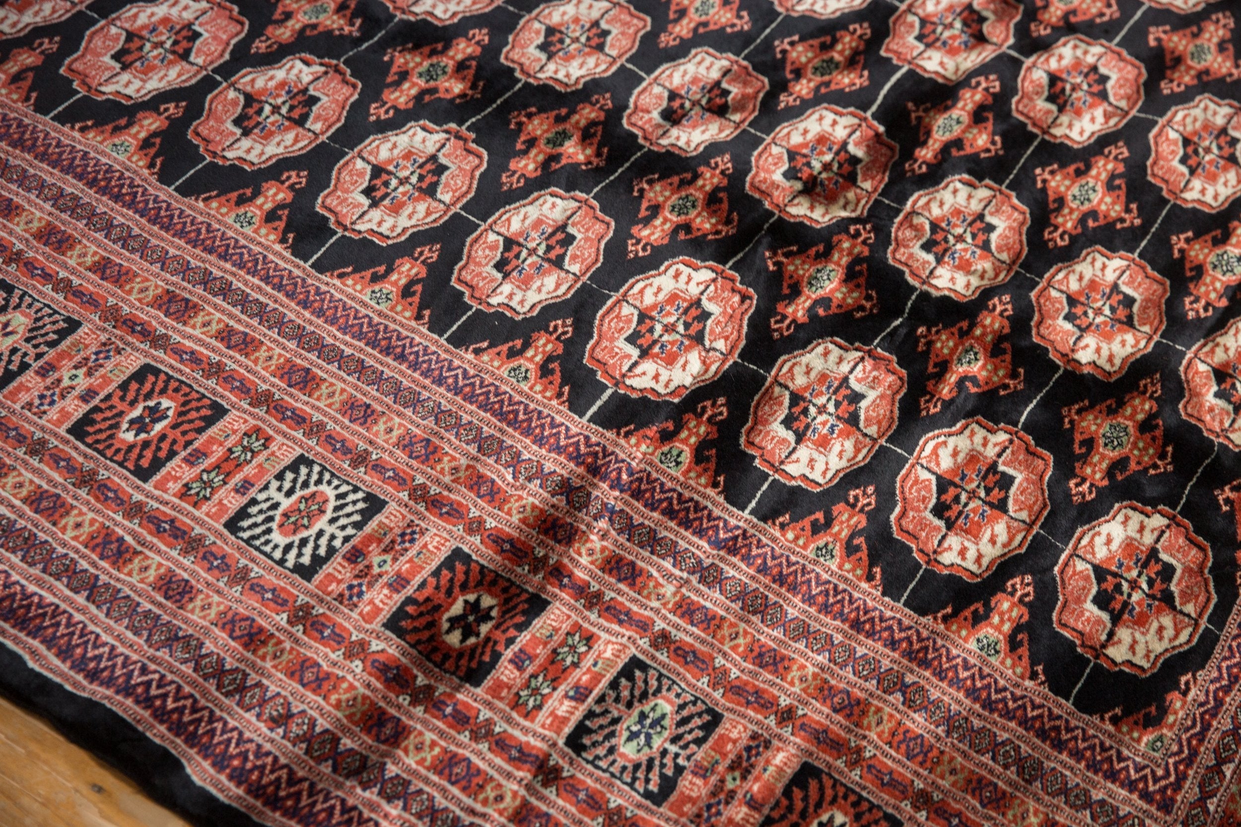 8x10 Vintage Fine Bokhara Carpet