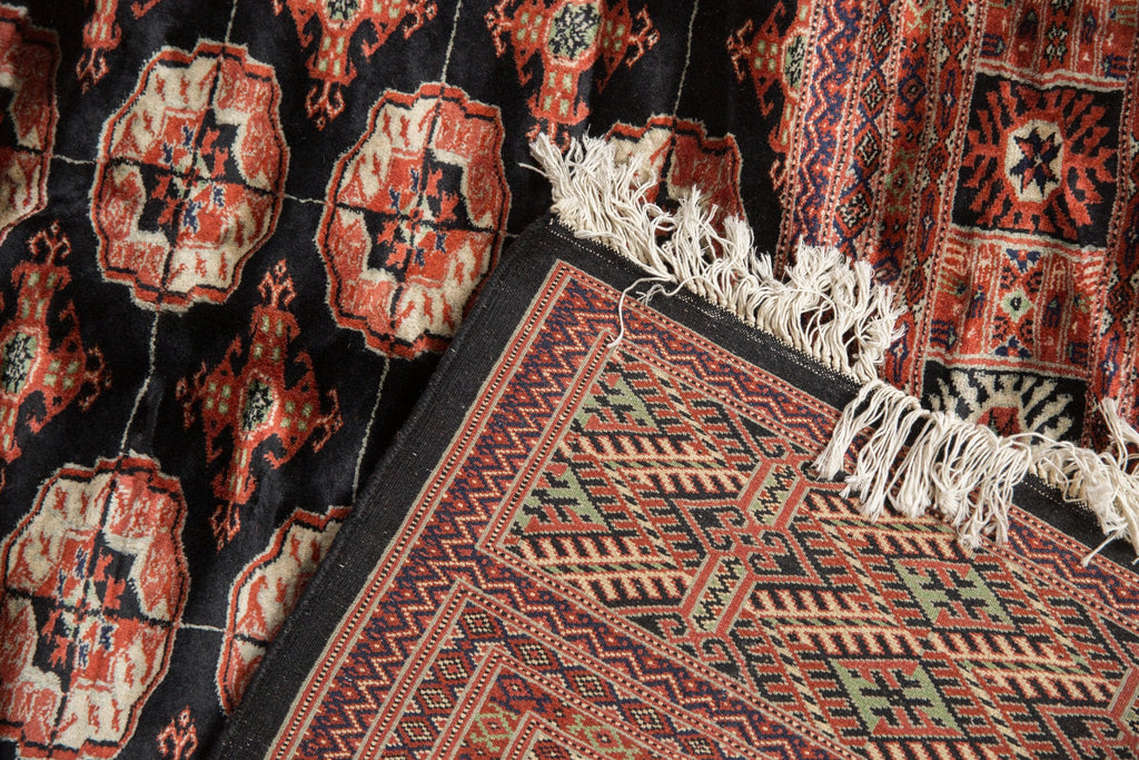 8x10 Vintage Fine Bokhara Carpet