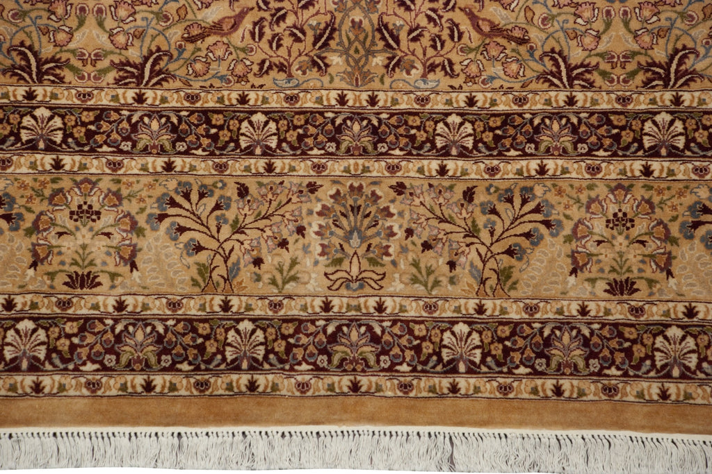 10x14 Vintage Pakistani Kerman Design Carpet