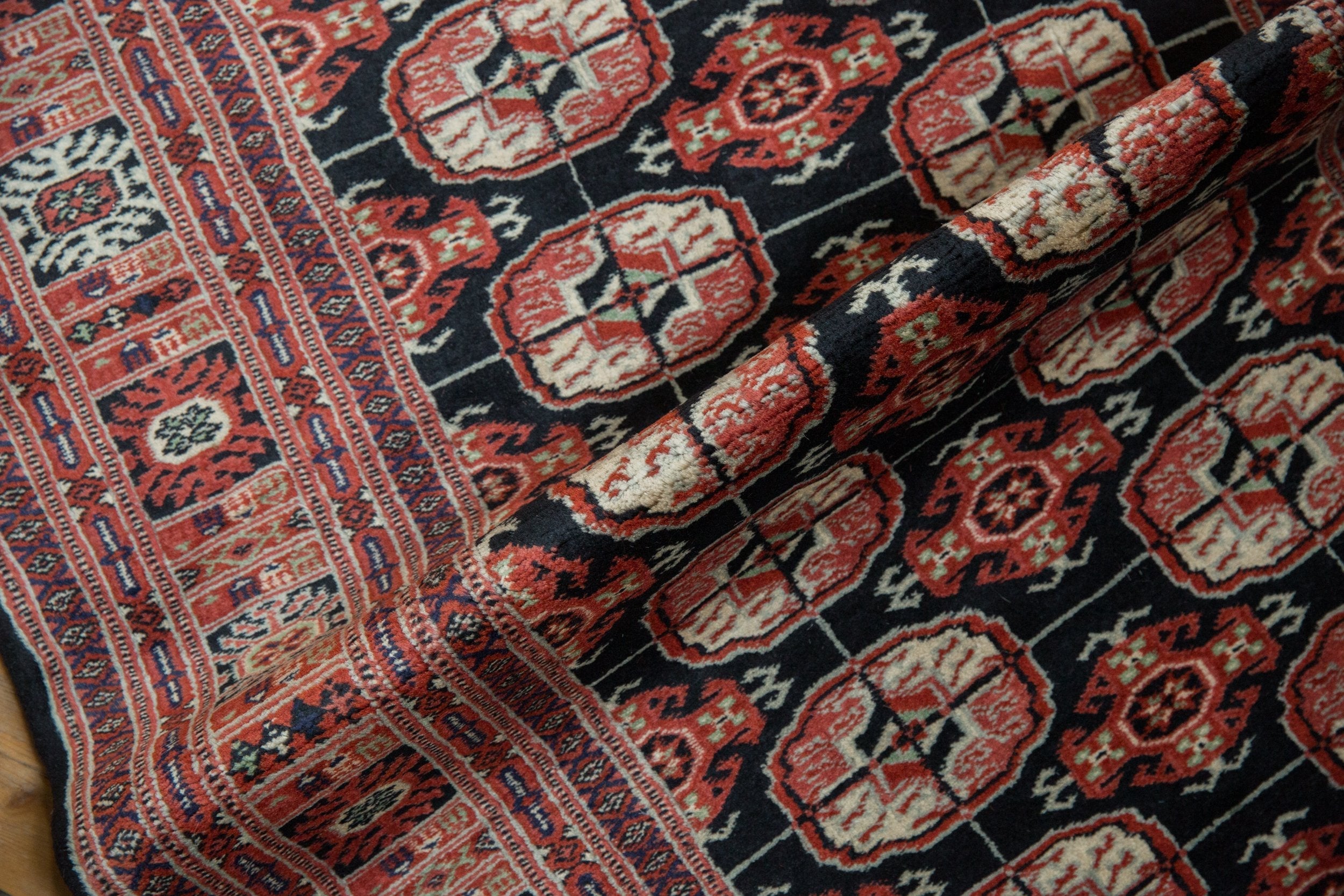 3x20 Vintage Fine Bokhara Rug Runner