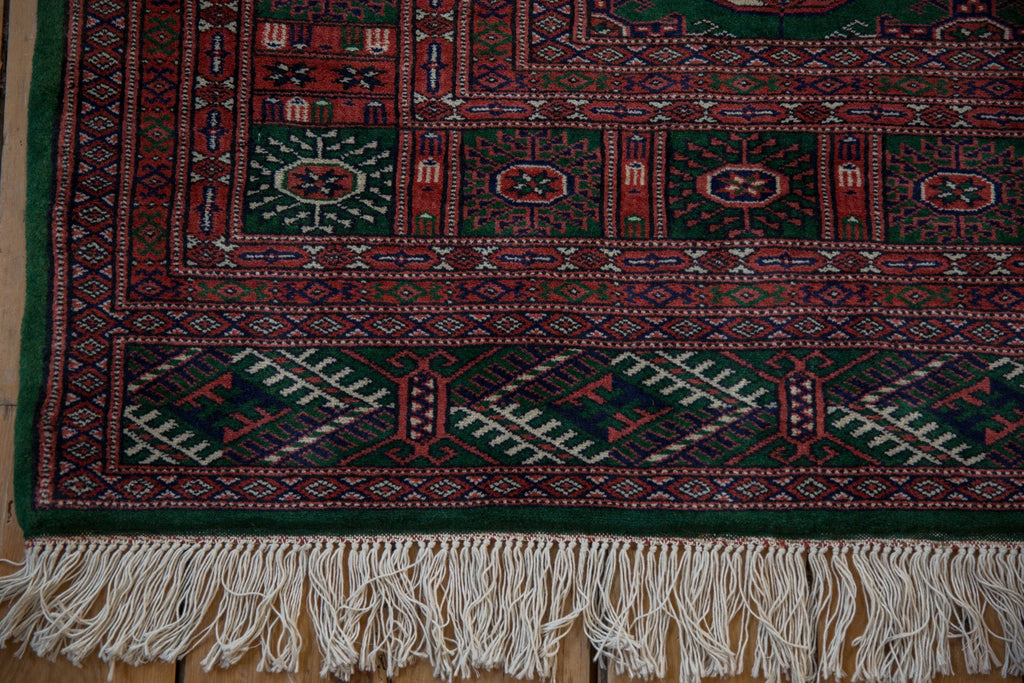 5x5 Vintage Fine Bokhara Square Rug